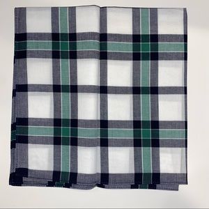 Men’s Plaid Handkerchief